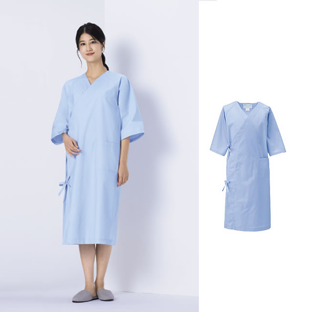Kazen カゼン 224 91 検診衣 患者衣 検査着通信販売 白衣のナカノ