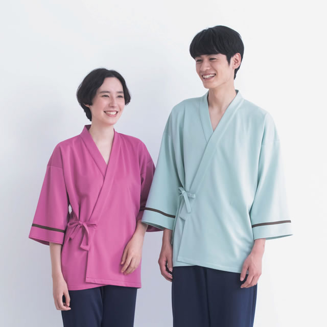 305男女兼用スクラブジャケット半袖