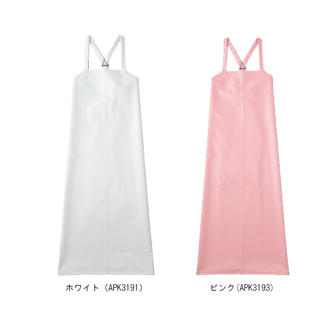 APK3191 胸当てエプロン 105cm丈